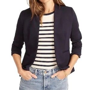 J. Crew 365 Stretch Going Out Blazer Navy Blue Women’s Size 8P